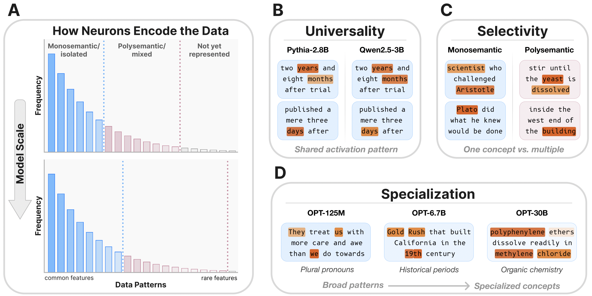 Teaser image for Neuron Populations Exhibit Divergent Selectivity with Scale